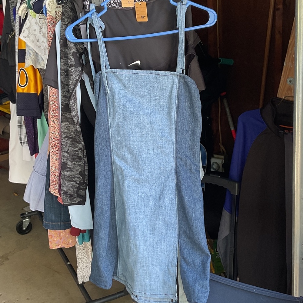 Denim Mini Dress
